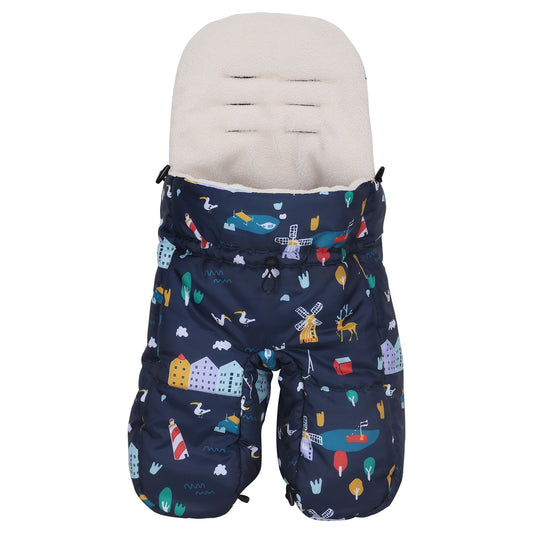 Winter Waterproof Baby Stroller Sleeping Bag Foot Cover