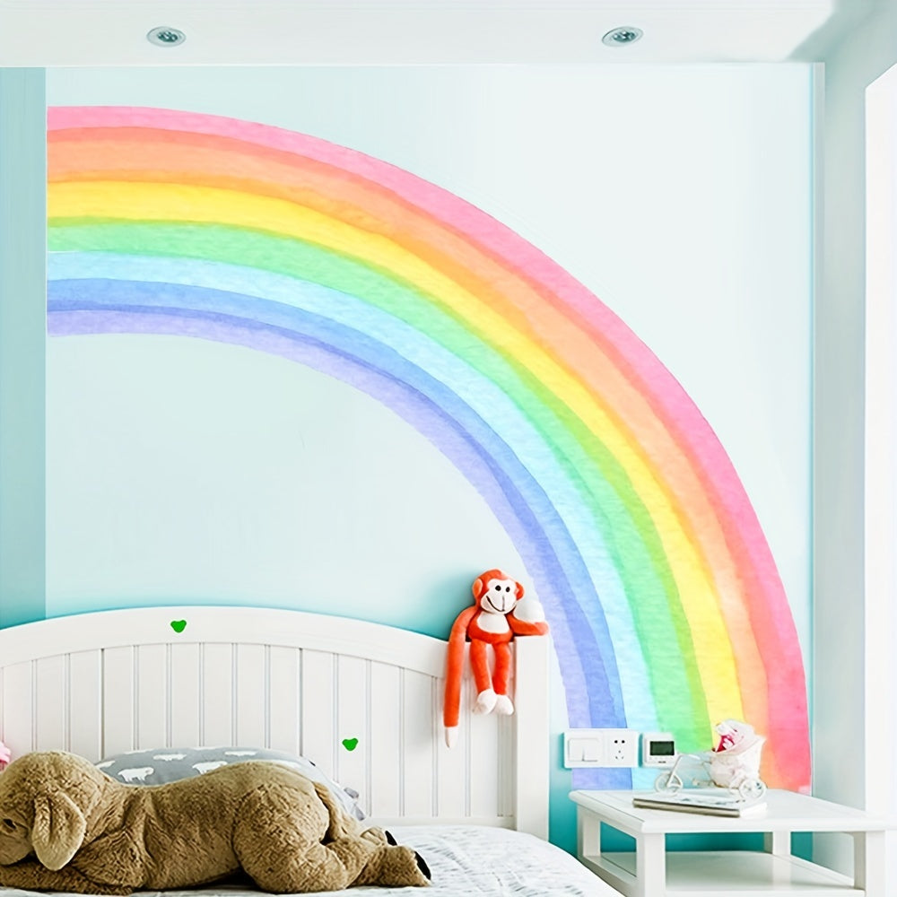 Large Rainbow Wall Sticker Bohemian Wall Decoration
