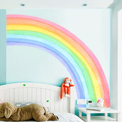 Large Rainbow Wall Sticker Bohemian Wall Decoration