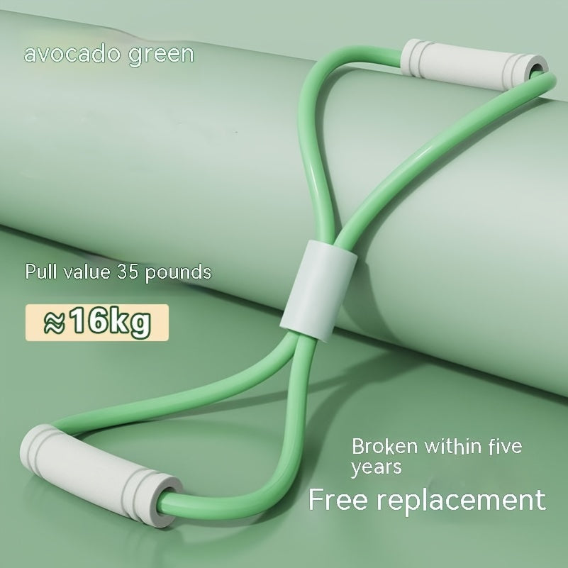 Fitness 8-shaped Tension Rope Elastic Resistance Belt Yoga Equipment