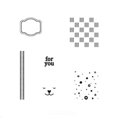 Christmas Tree Animals Clear Stamp & Die Set for Card Making DIY Scrapbooking