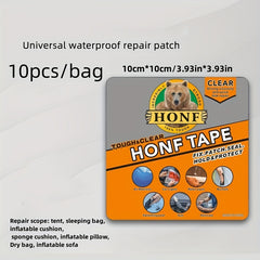 10pcs Waterproof Clear Self Adhesive Tent Patches Stickers