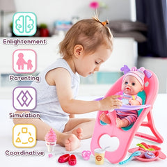 10pcs Doll Accessories Party Game Set for Children Over 3 Years Old