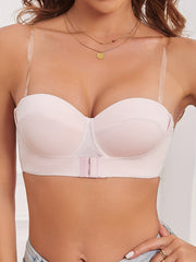 Front Buckle Push Up Bandeau Bra Women's Lingerie