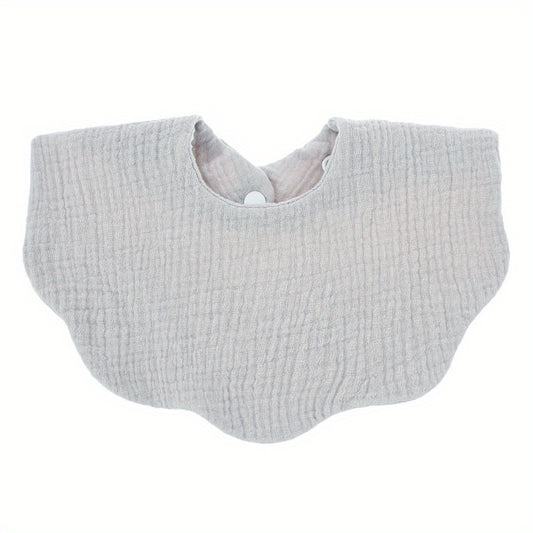 Soft Baby Feeding Bib and Washcloth Set