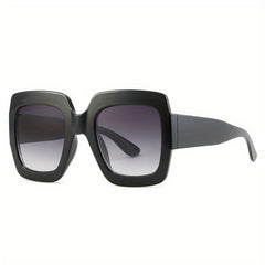 Large Block Sunglasses Funny Gradient Glasses UV400