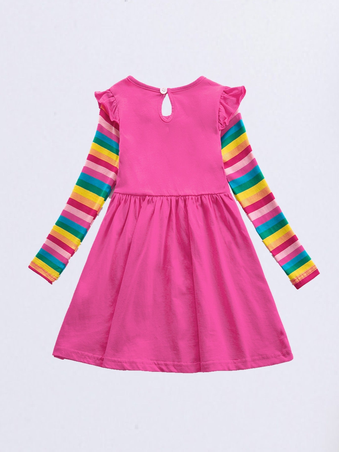 Cartoon Anime Long Sleeve Red Princess Dress