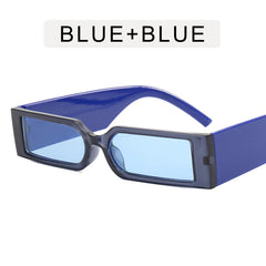 Retro Punk Square Frame Men's Sunglasses UV400