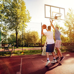 6pcs 12 Loop Mini Basketball Net Replacement for Indoor & Outdoor