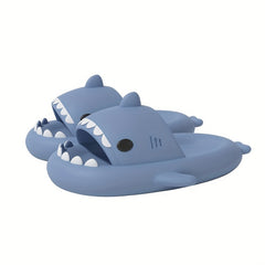 Cartoon Shark Cloud Slides Unisex Lightweight Non Slip Slippers