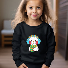 OERYUI Snowman Graphic Sweatshirt Comfy Pullover Kids Clothes