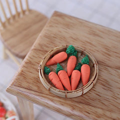1:12 Scale Dollhouse Vegetable Models Kitchen Playset Assorted Colors
