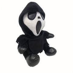Skull Face Plush Toy Ghost Face Reaper Doll for Kids