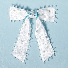 Crystal Solid Bow Hair Clip Vintage Hair Clip Hair Accessories For Women