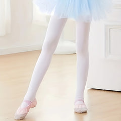 3 Pairs Girl's Ballet Tights Knitted Nylon Soft Dance Pants