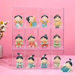 1 Pc Figure Doll Display Box Dust Proof Storage Showcase Model Protection