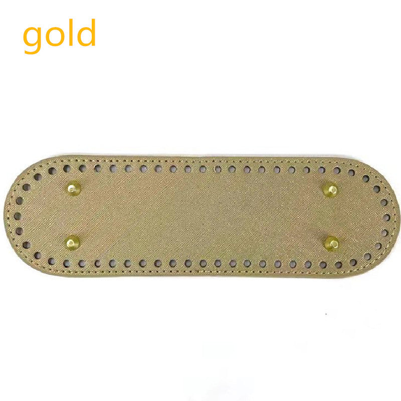 PU Leather Bag Bottom for Women DIY Purse Handbag
