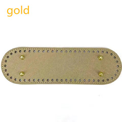 PU Leather Bag Bottom for Women DIY Purse Handbag