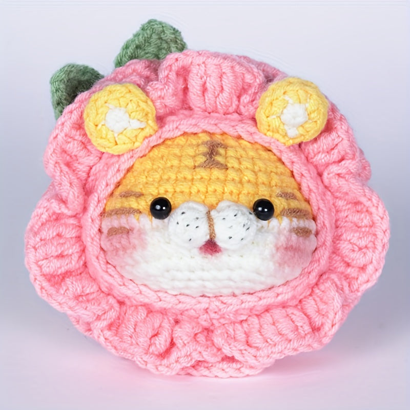 Crochet Kit For Beginners - Includes Yarn, Hook & Instructions