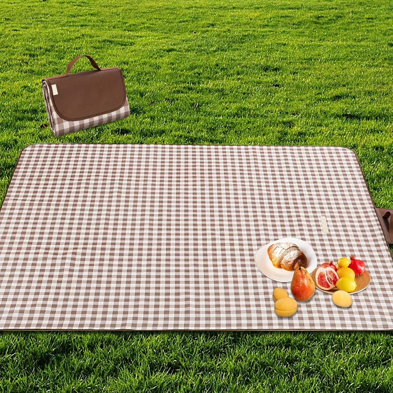 Extra Large Outdoor Picnic Beach Blanket Waterproof Mat for Camping Hiking