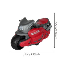 Motorcycle Inertial Toy Model Car Halloween Christmas Gift Boys Girls