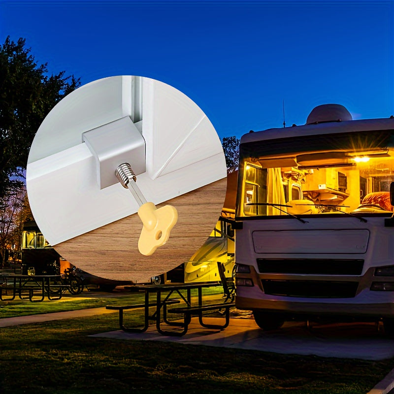 RV Door And Window Limiter Key Window Lock Sliding Window Lock Buckle