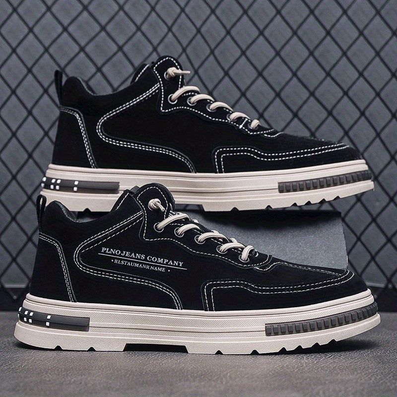 Men's Lace-up Slip Resistant Walking Shoes Work Shoes
