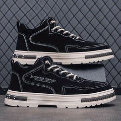 Men's Lace-up Slip Resistant Walking Shoes Work Shoes