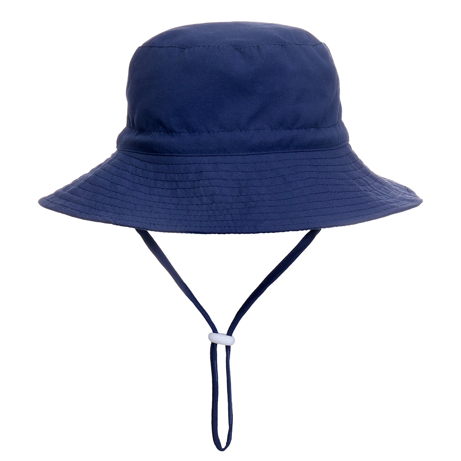 Baby Solid Bucket Hat Sunscreen Adjustable Wide Brim Beach Basin Hat
