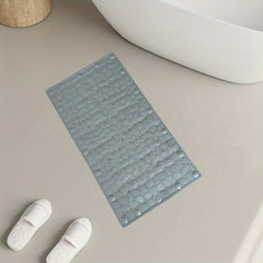 Non Slip Bathtub Mat Soft Rubber Bathroom Bathmat Water resistant Hand Wash