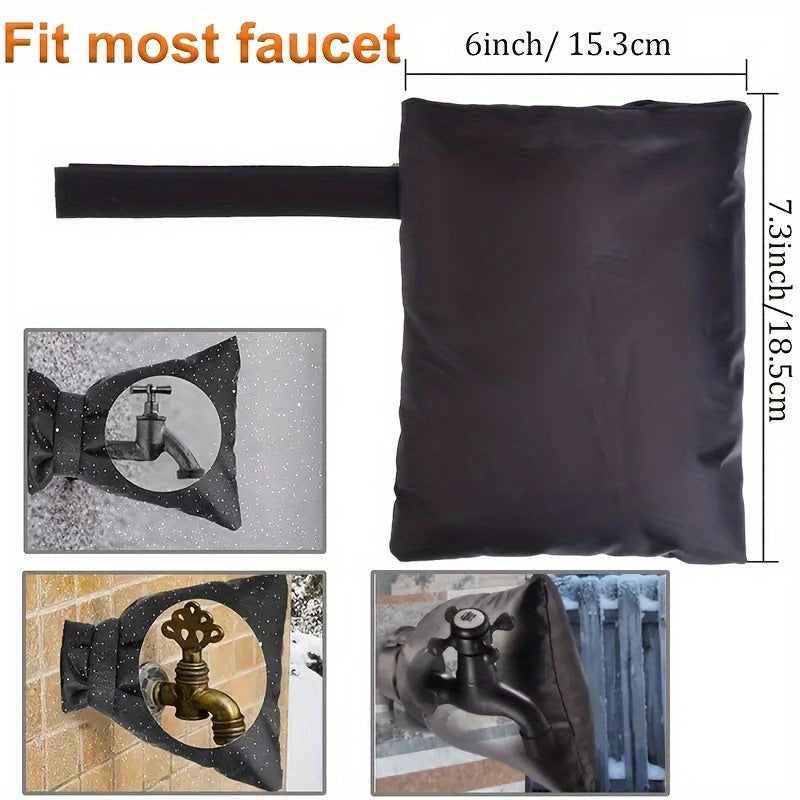 Winter Faucet Cover Anti knot Ice Insulation Bag Outdoor Pipe Protection