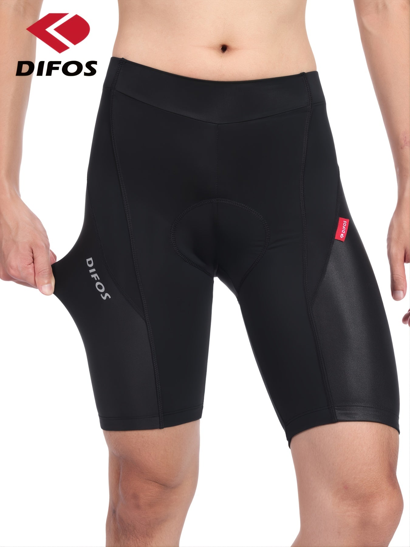 DIFOS Men's 4D Sponge Padded Cycling Shorts