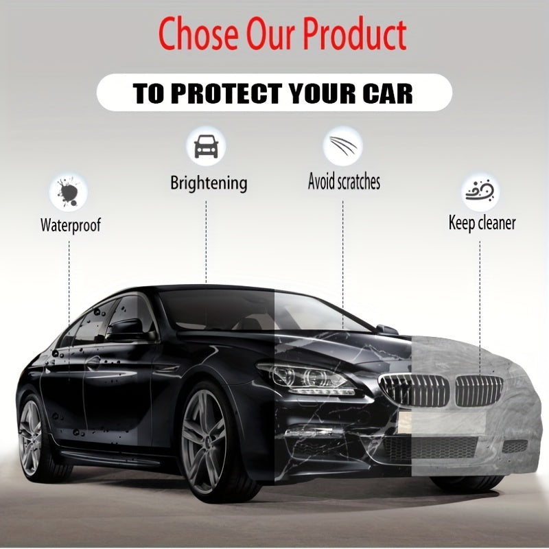 Car Polish Wax Crystal Plating Set Waterproof Film