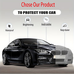 Car Polish Wax Crystal Plating Set Waterproof Film