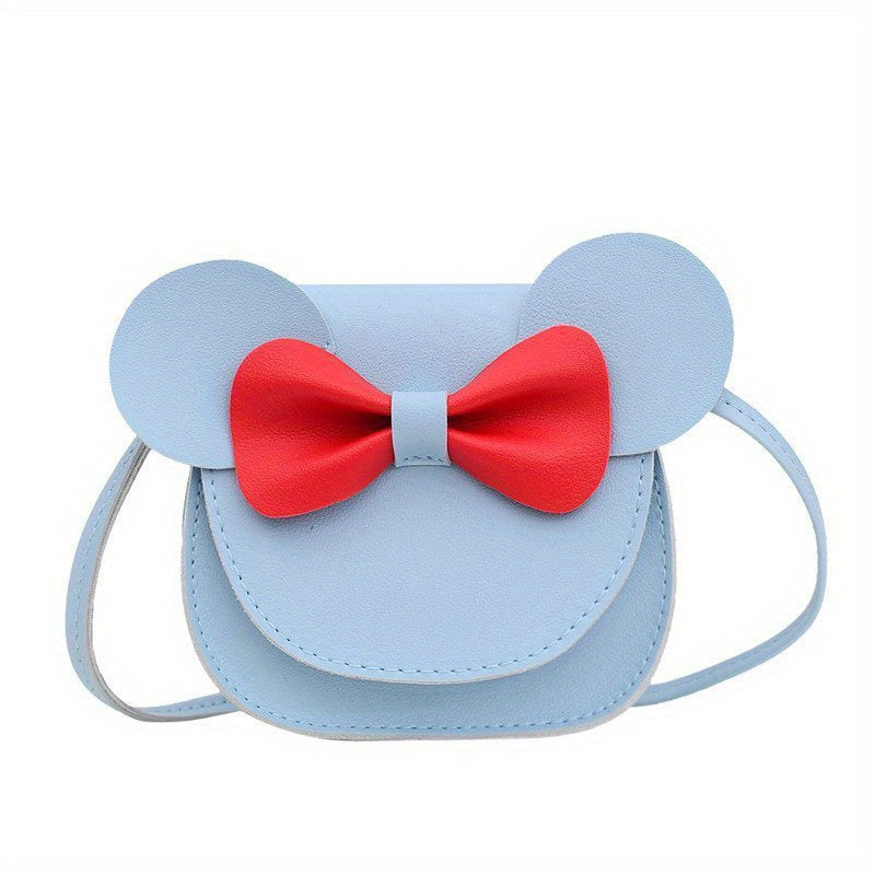 Kids PU Leather Crossbody Bag Mini Coin Purse Girls