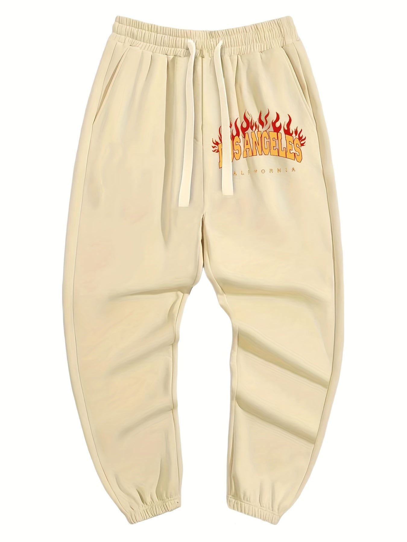 LOS ANGELES Print Men's Drawstring Sweatpants