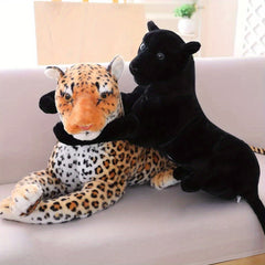 Realistic Money Leopard and Leopard Plush Dolls for Bedroom Ornaments