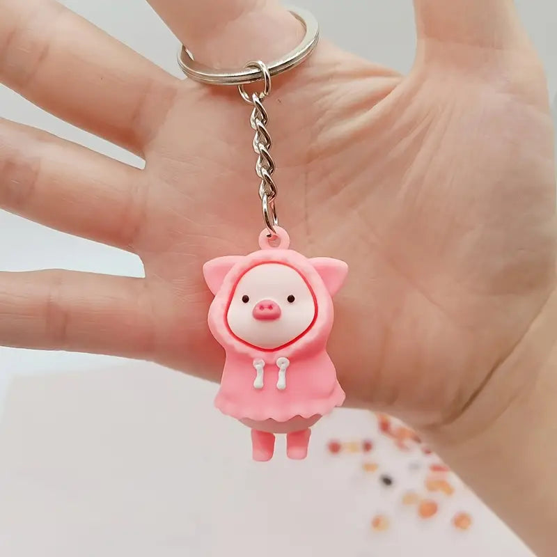 Pig Doll Key Ring Holiday Party Small Gift Key Ring