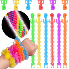 Halloween Stretchy Strings Toys with Skull Pumpkin Spider Bats