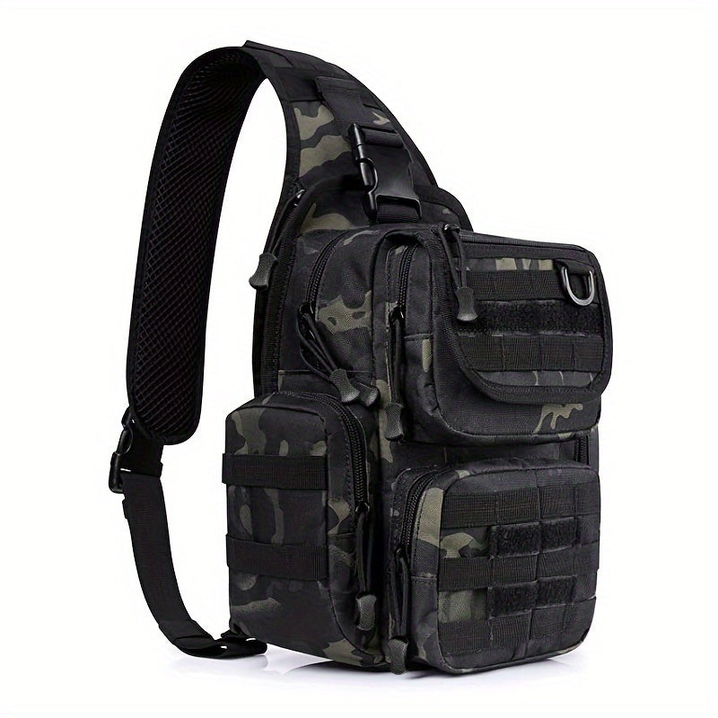 Tactical Chest Sling Bag Military Backpack for Fishing