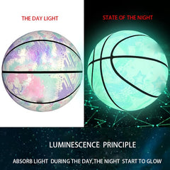 Glow In The Dark Light Up Basketball for Night Training