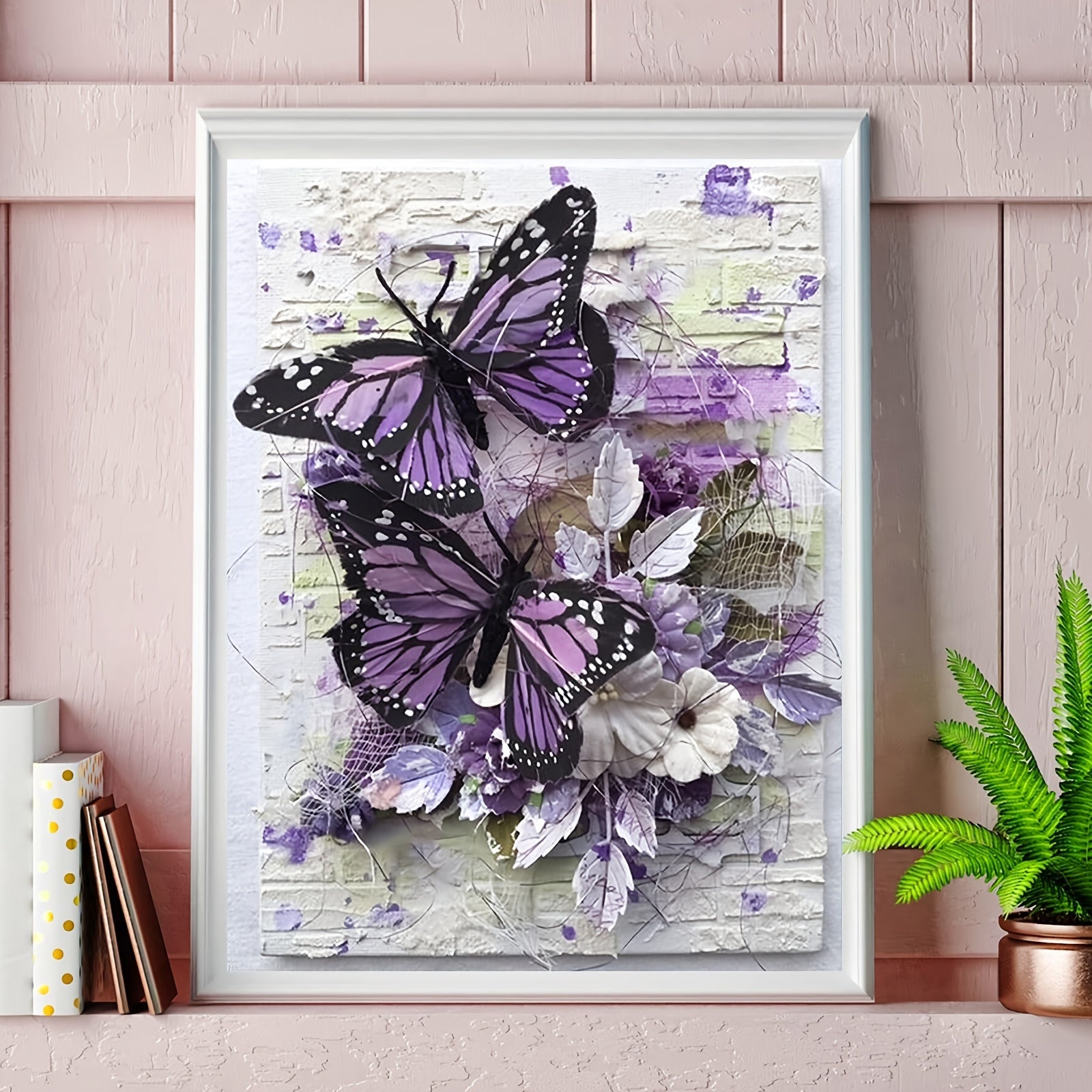 Butterfly Rhinestone Diamond Painting Kit - DIY Arts and Crafts
