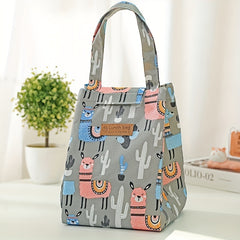Portable Thermal Lunch Bag for Travel Picnic Office Multicolor