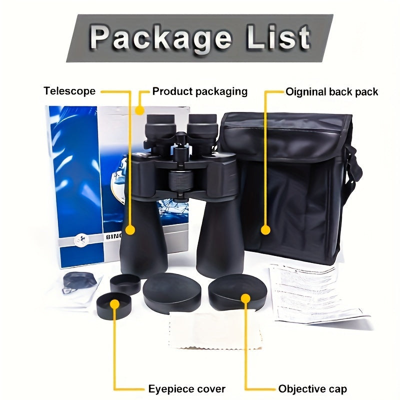 Portable HD Binoculars for Outdoor Camping Concert Travel
