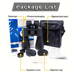 Portable HD Binoculars for Outdoor Camping Concert Travel