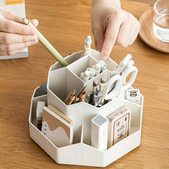 Large Plastic Non-rotating Pen Holder Storage Box