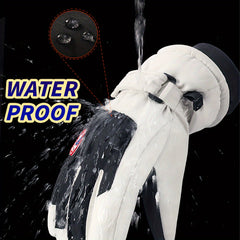 Winter Fleece Warm Gloves Full Fingers Thermal Touch Screen Gloves