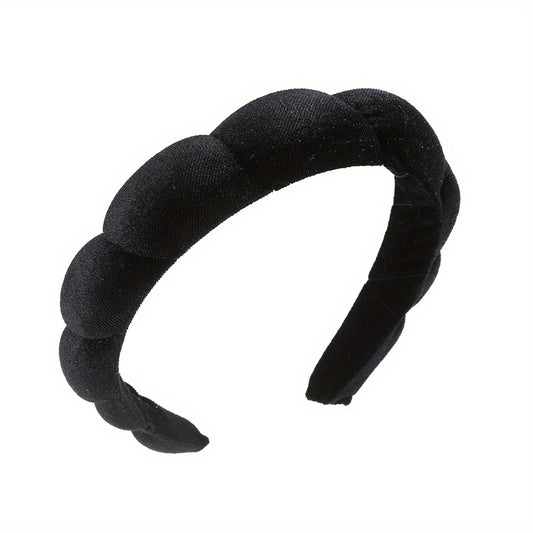 Soft Sponge Hair Band Solid Hair Accessories For Women