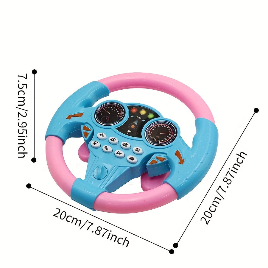 Kids Driving Simulator Steering Wheel Toy - Educational Play