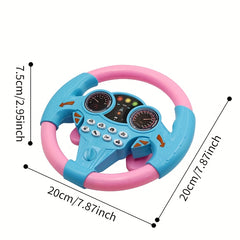 Kids Driving Simulator Steering Wheel Toy - Educational Play